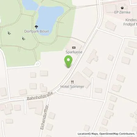 Standortübersicht der Tankstelle EWE Go GmbH in 26215 Bösel