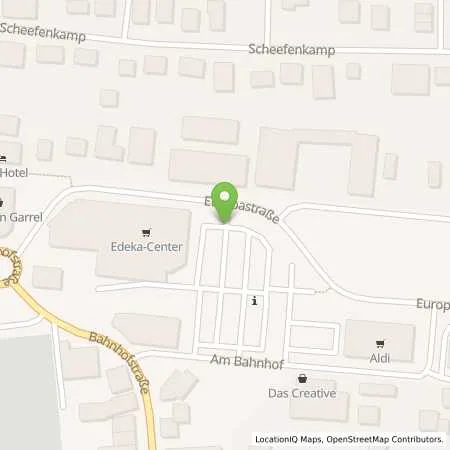 Standortübersicht der Tankstelle EWE Go GmbH in 26382 Friesoythe