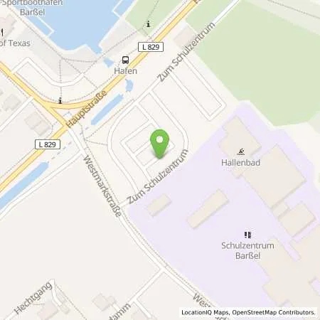 Standortübersicht der Tankstelle EWE Go GmbH in 26676 Barßel