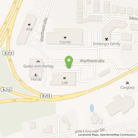 Standortübersicht der Tankstelle Lidl Dienstleistung GmbH & Co. KG in 49661 Cloppenburg