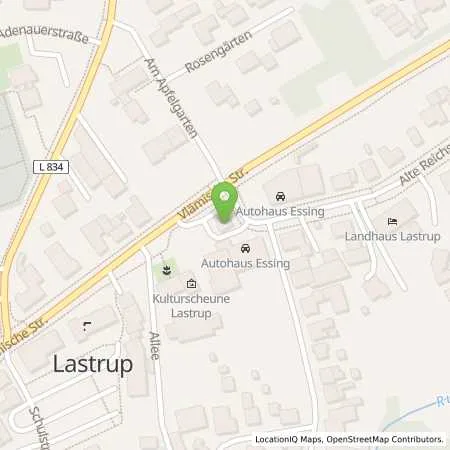 Standortübersicht der Tankstelle EWE Go GmbH in 49688 Lastrup