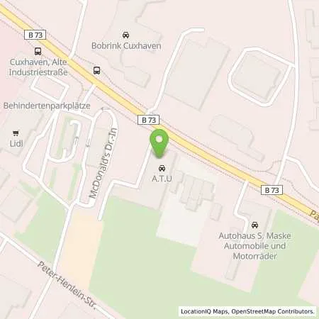 Standortübersicht der Tankstelle Allego GmbH in 27472 Cuxhaven