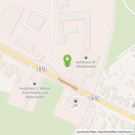 Standortübersicht der Tankstelle Autohaus Manikowski Cuxhaven KG in 27472 Cuxhaven