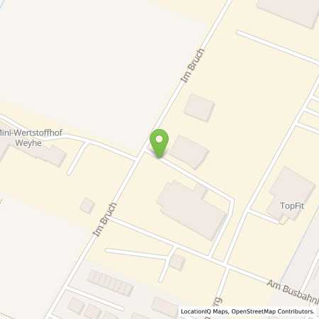 Standortübersicht der Strom (Elektro) Tankstelle: EWE Go GmbH in 28844, Weyhe