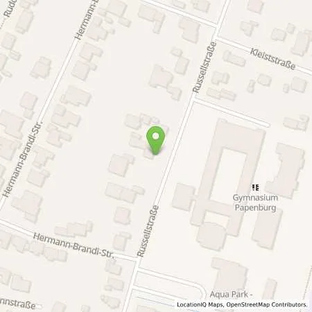 Standortübersicht der Tankstelle Steuerberater Andreas Schmitz in 26871 Papenburg