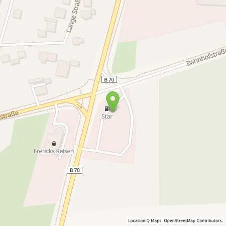 Standortübersicht der Tankstelle EWE Go GmbH in 26892 Dörpen