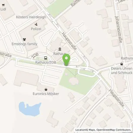 Standortübersicht der Tankstelle innogy SE in 48480 Spelle