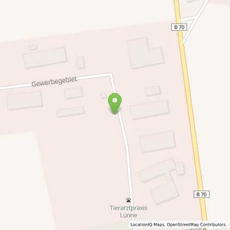 Standortübersicht der Tankstelle EMT2 GmbH in 48480 Lünne