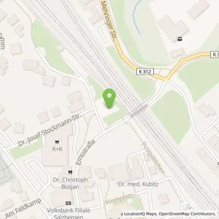 Standortübersicht der Tankstelle innogy SE in 48499 Salzbergen