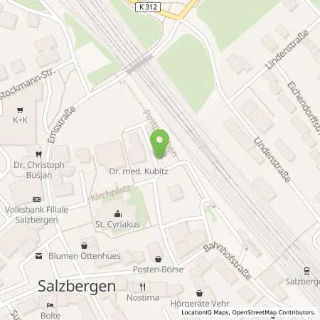 Standortübersicht der Tankstelle innogy SE in 48499 Salzbergen