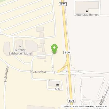 Standortübersicht der Tankstelle IONITY GmbH in 48499 Salzbergen