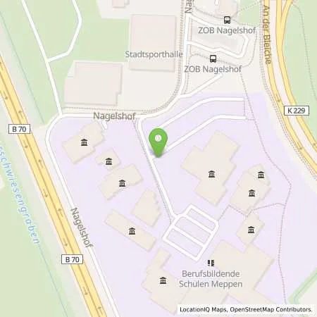 Standortübersicht der Tankstelle innogy SE in 49716 Meppen