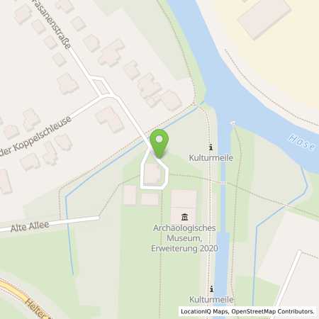 Standortübersicht der Strom (Elektro) Tankstelle: innogy SE in 49716, Meppen