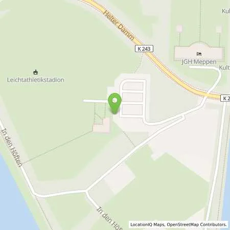 Standortübersicht der Tankstelle innogy SE in 49716 Meppen