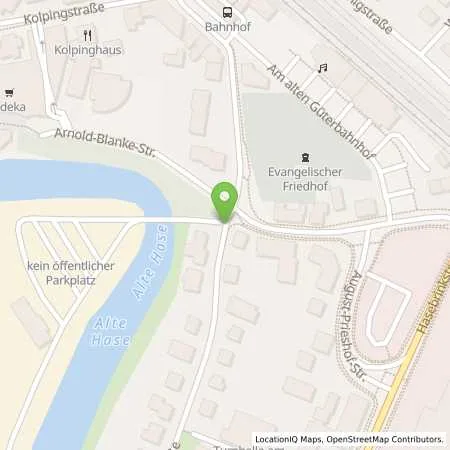 Standortübersicht der Tankstelle innogy eMobility Solutions GmbH in 49716 Meppen