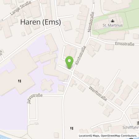 Standortübersicht der Strom (Elektro) Tankstelle: innogy SE in 49733, Haren (Ems)