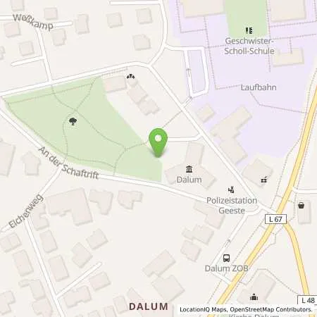 Standortübersicht der Tankstelle nvb Nordhorner Versorgungsbetriebe GmbH in 49744 Geeste