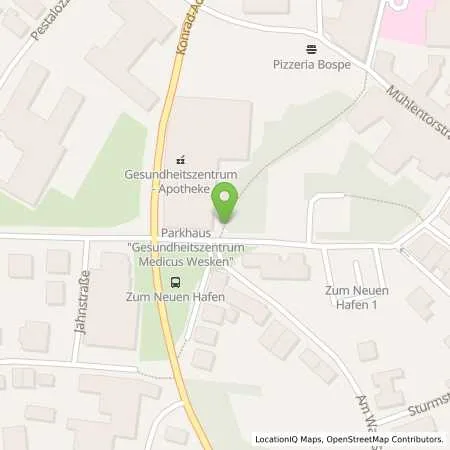 Standortübersicht der Tankstelle innogy SE in 49809 Lingen (Ems)