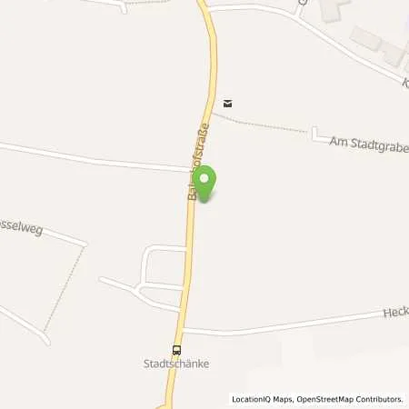 Standortübersicht der Tankstelle innogy SE in 49832 Freren