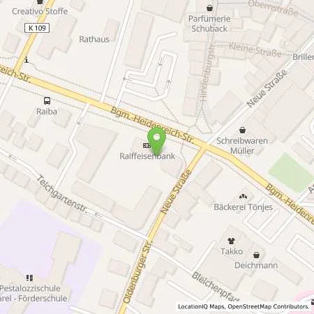 Standortübersicht der Tankstelle EWE Go GmbH in 26316 Varel