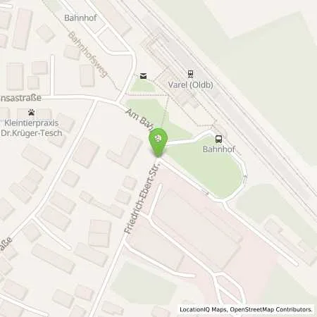 Standortübersicht der Tankstelle EWE Go GmbH in 26316 Varel