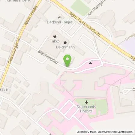 Standortübersicht der Tankstelle EWE Go GmbH in 26316 Varel