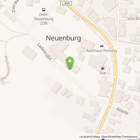 Standortübersicht der Strom (Elektro) Tankstelle: EWE Go GmbH in 26340, Neuenburg