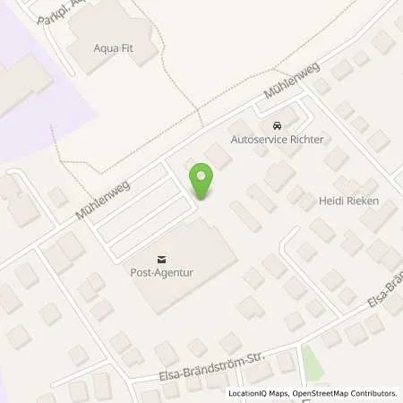 Standortübersicht der Tankstelle EWE Go GmbH in 26419 Schortens