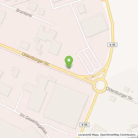 Standortübersicht der Tankstelle EWE Go GmbH in 26419 Schortens