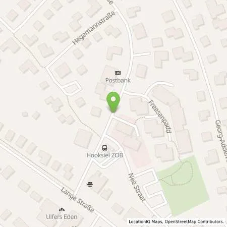 Standortübersicht der Tankstelle Apotheke Hooksiel in 26434 Wangerland