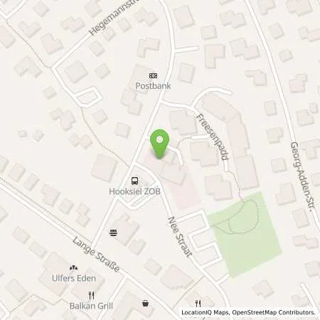 Standortübersicht der Tankstelle EWE Go GmbH in 26434 Wangerland