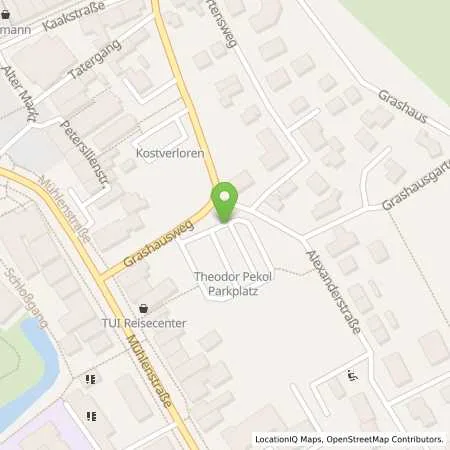 Standortübersicht der Tankstelle EWE Go GmbH in 26441 Jever