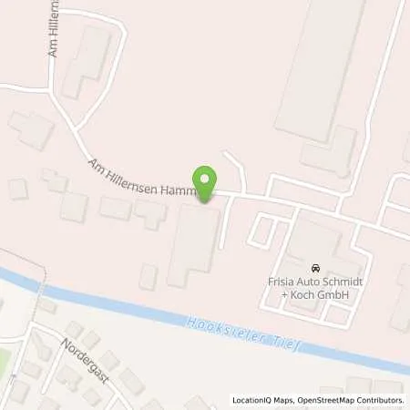 Standortübersicht der Tankstelle EWE Go GmbH in 26441 Jever