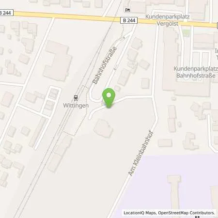 Standortübersicht der Tankstelle Stadt Wittingen in 29378 Wittingen