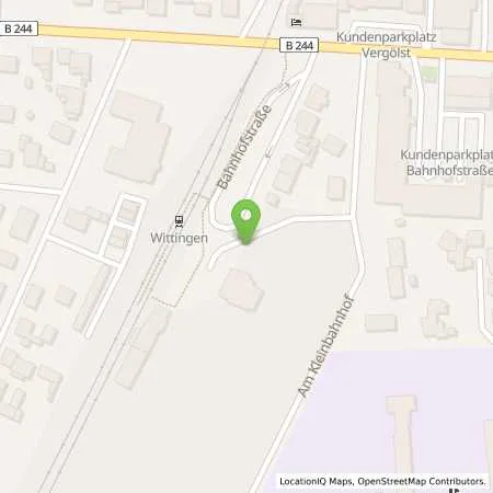 Standortübersicht der Tankstelle LSW Energie GmbH & Co. KG in 29378 Wittingen