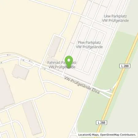 Standortübersicht der Tankstelle VW Group Charging GmbH in 38468 Ehra-Lessien