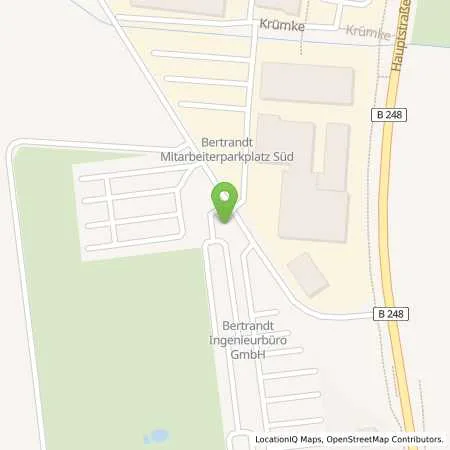 Standortübersicht der Tankstelle Bertrandt Ing.-Büro GmbH Tappenbeck in 38479 Tappenbeck