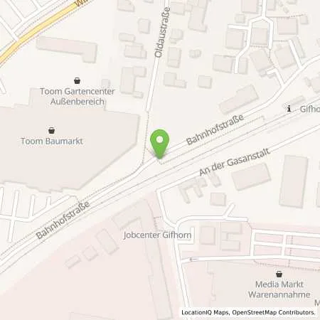 Standortübersicht der Tankstelle Stadtwerke Gifhorn in 38518 Gifhorn