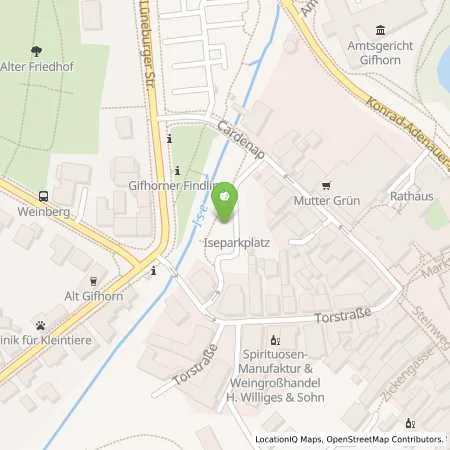 Standortübersicht der Tankstelle Stadtwerke Gifhorn in 38518 Gifhorn