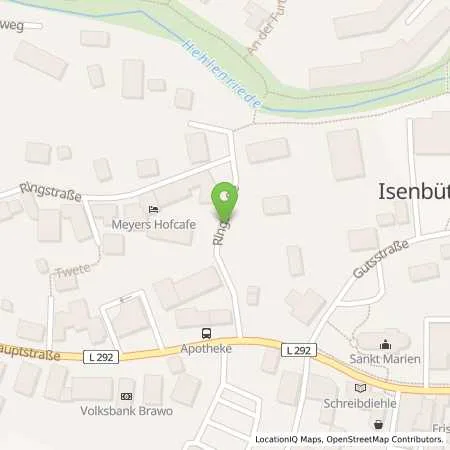 Standortübersicht der Tankstelle Gemeinde Isenbüttel in 38550 Isenbüttel