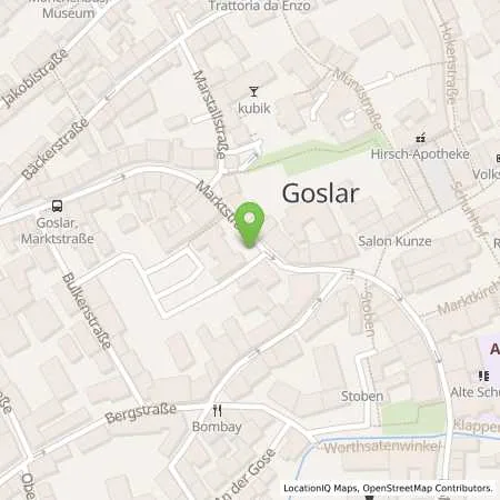 Standortübersicht der Tankstelle Harz Energie GmbH & Co. KG in 38640 Goslar
