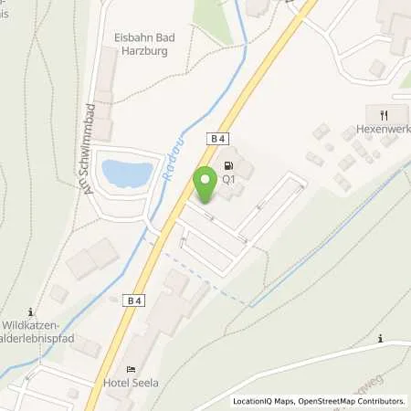 Standortübersicht der Tankstelle Stadtwerke Bad Harzburg GmbH in 38667 Bad Harzburg