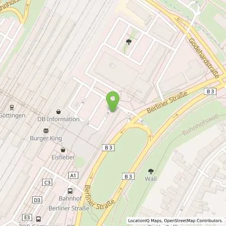 Standortübersicht der Tankstelle Allego GmbH in 37073 Göttingen