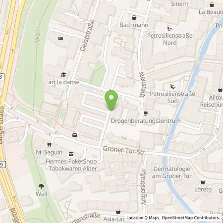 Standortübersicht der Tankstelle Stadtwerke Göttingen AG in 37073 Göttingen