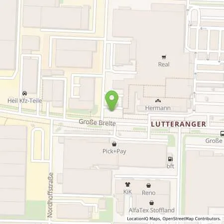 Standortübersicht der Tankstelle EAM Netz GmbH in 37077 Göttingen