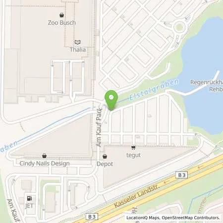 Standortübersicht der Tankstelle EAM Netz GmbH in 37079 Göttingen