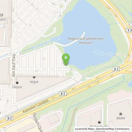 Standortübersicht der Tankstelle EAM Netz GmbH in 37079 Göttingen