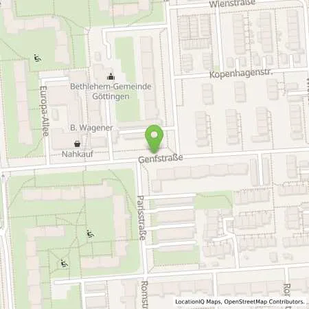 Standortübersicht der Tankstelle Stadtwerke Göttingen AG in 37079 Göttingen