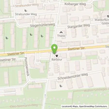 Standortübersicht der Tankstelle Stadtwerke Göttingen AG in 37085 Göttingen