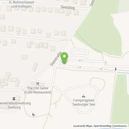 Standortübersicht der Tankstelle Eichsfelder- Energie und Wasserversorgungs GmbH in 37136 Seeburg